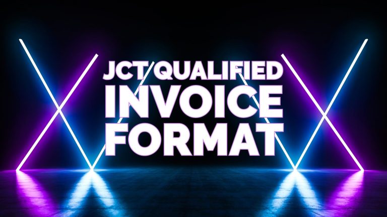 JCT Qualified Invoice Format-1