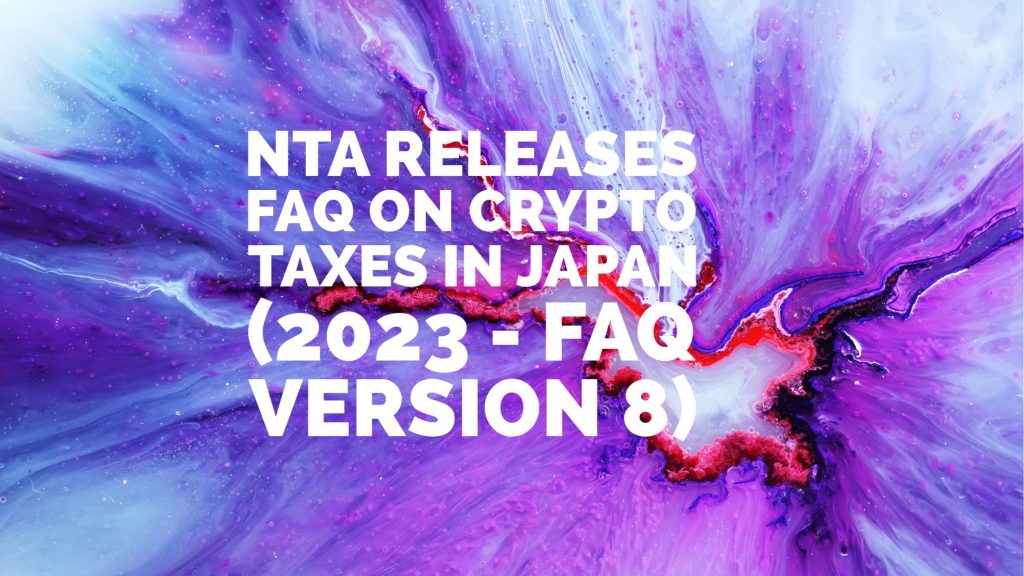 NTA Crypto Tax FAQ 2023 (FAQ Version 8)