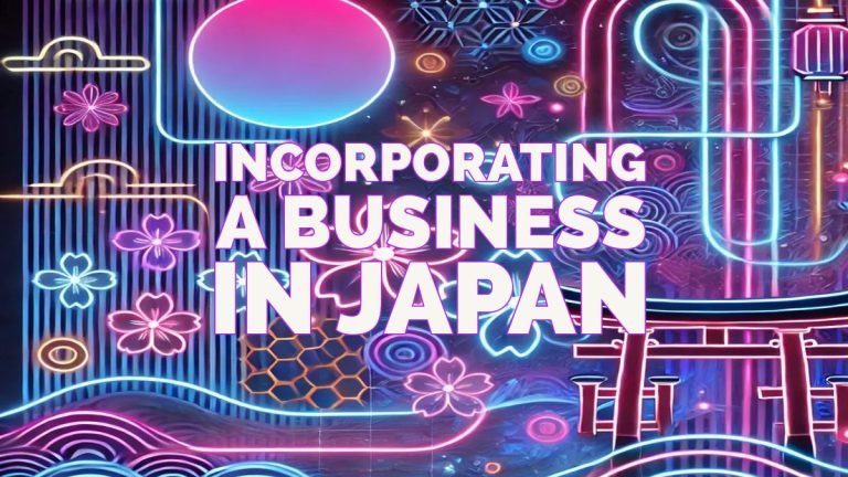 Incorporating a Business in Japan