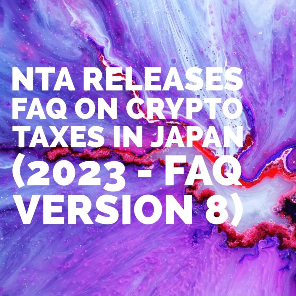 NTA Crypto Tax FAQ 2023 (FAQ Version 8)